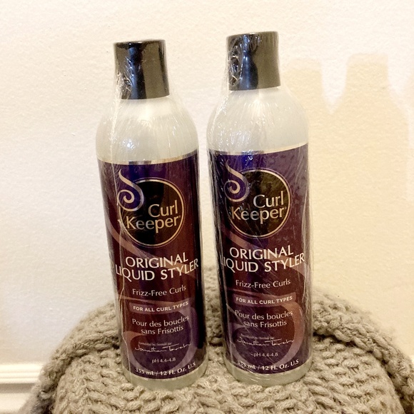 Bundle of 2 Curl Keeper Original Liquid Stylers for Frizz-Free Curls - 12 fl oz - Picture 2 of 6